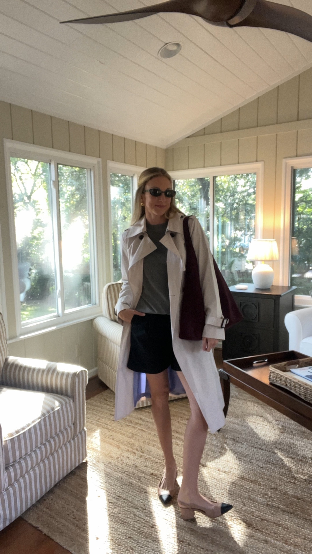 Here’s how I styled my new fall sweater! Love pairing pieces for cooler months with a classic pair of trouser shorts. Add heels, a trench coat, and accessories, and you’ve got yourself a perfect classic fall look!



#LTKSeasonal #LTKStyleTip