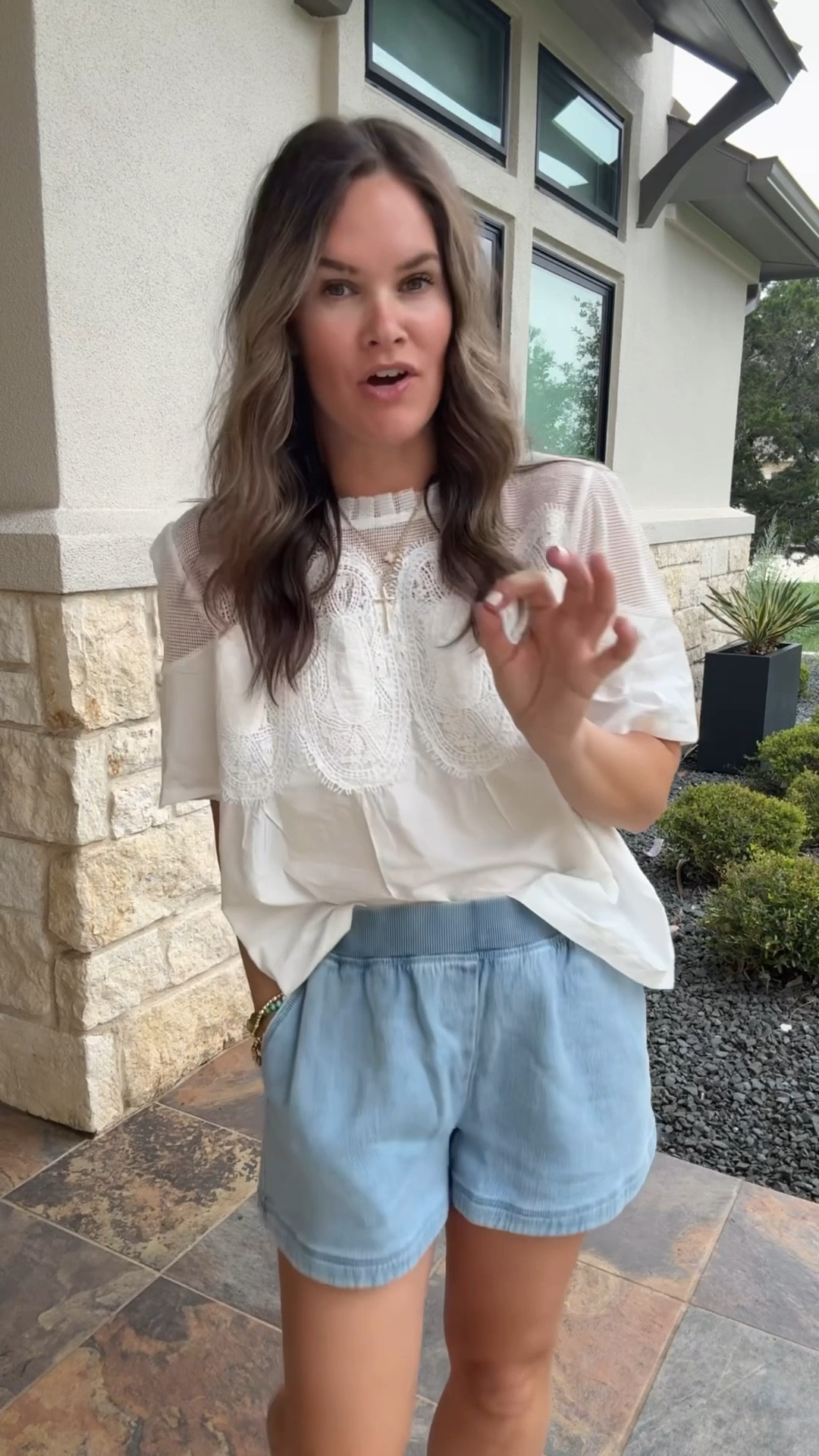 This Amazon top looks like Anthro! It comes in servers colors and patterns. My friend has the real Anthro top & this is so close to it. 

#LTKgrwm #LTKootd #LTKdayinmylife