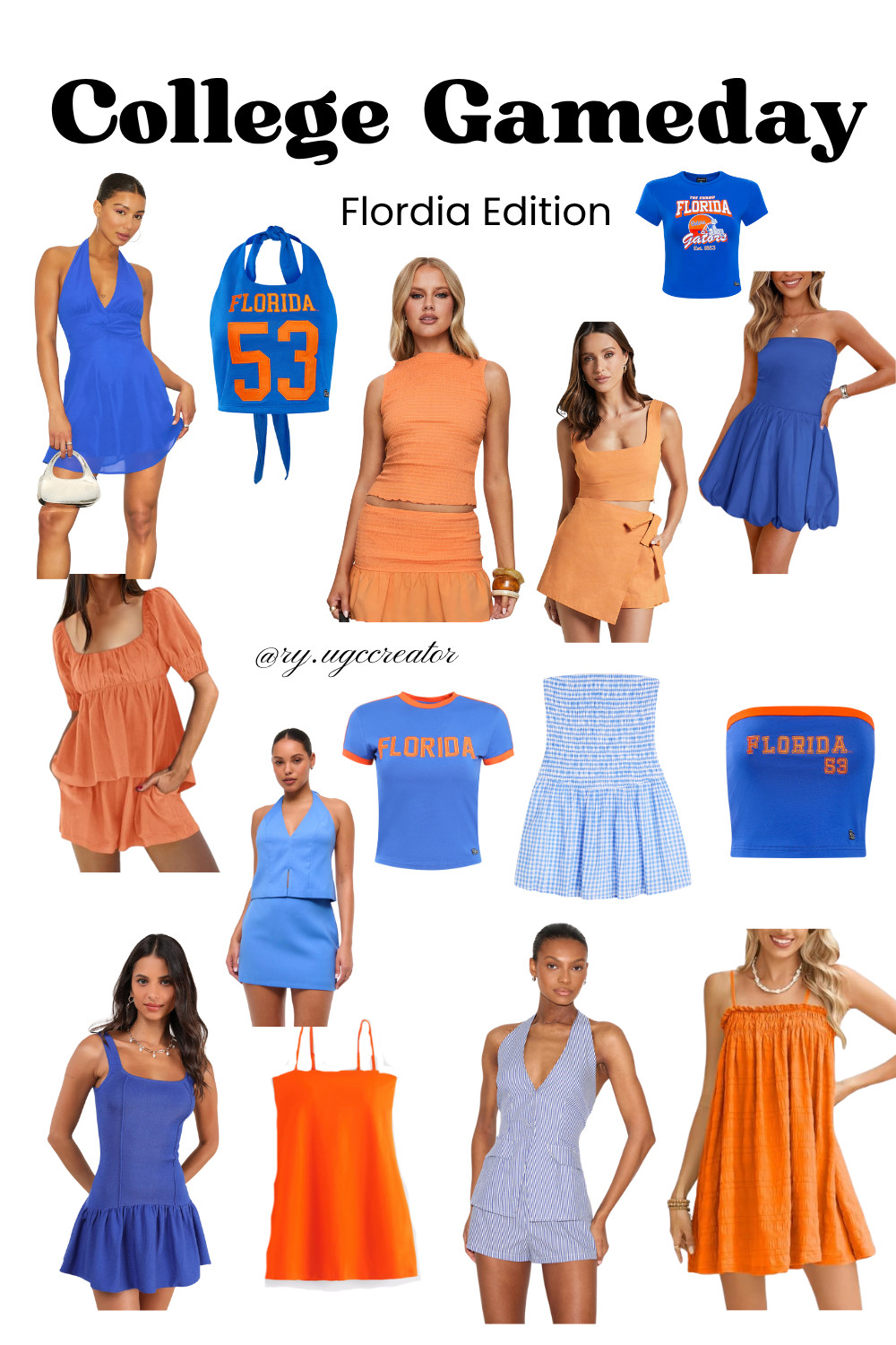 Game day in the Swamp 🐊💙🧡 Linking my favorite Florida Gators gameday outfits—think orange + blue perfect for tailgates and stadium vibes. Shop the full look in my LTK! #FloridaGameday #GoGators #CollegeFootballStyle 

 #LTKSeasonal #LTKActive #LTKU