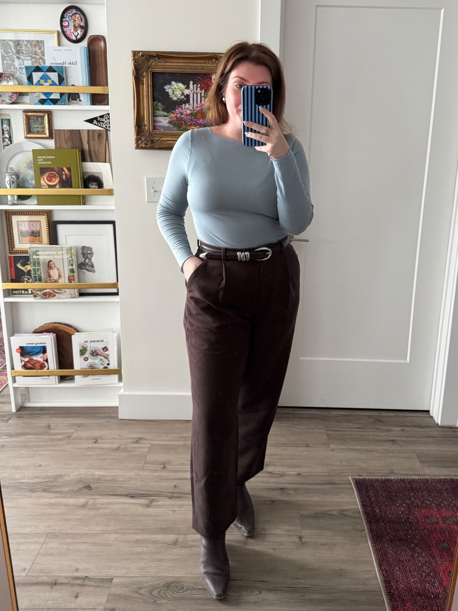 Casual cold-weather outfit of the day, but make it cozy.
This Amazon cashmere sweater is insanely soft, warm without being bulky, and under $30 — which honestly feels illegal for how good it is.

Perfect for freezing days when you still want to look put together with minimal effort. I layered it with tailored pants and boots, but it’s just as good with jeans for everyday wear.

Linked in LTK 🤍 Save this if you live in knits all winter but still want polish.

#LTKfashion #amazonfinds #winteroutfit #casualOOTD #cozystyle #30somethingstyle #coldweatheroutfit #affordablefashion
