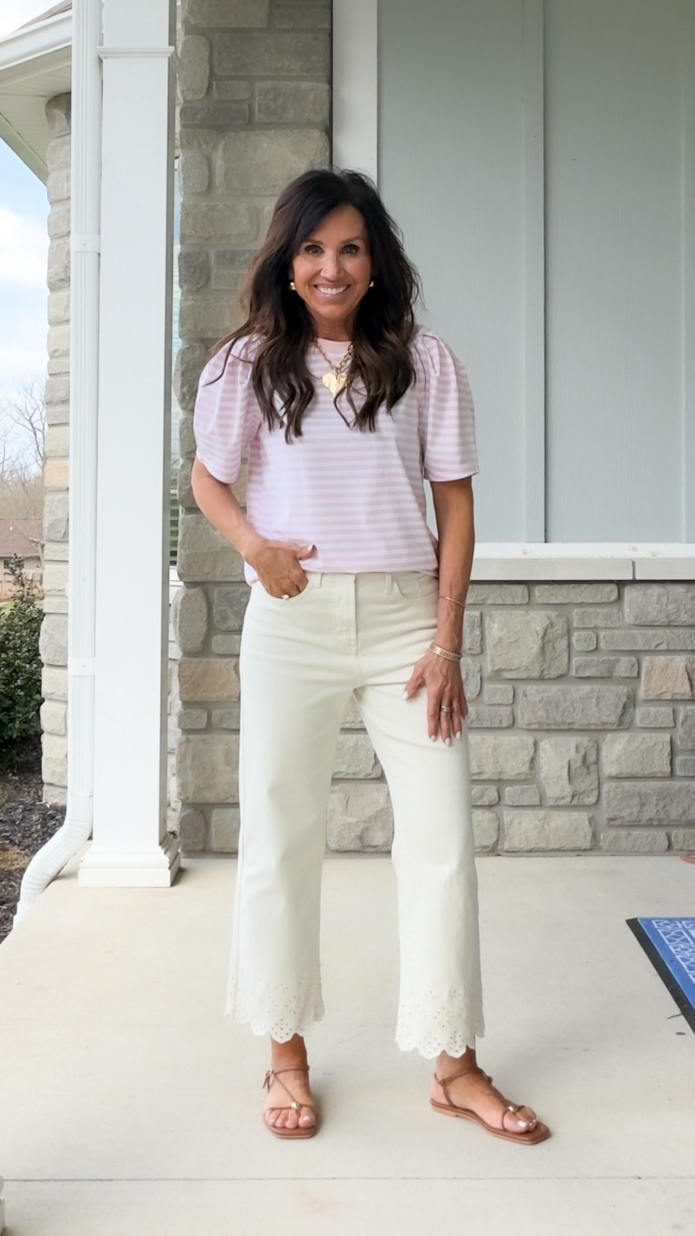 Walmart outfit
Top - small
Pants - 4

#LTKSeasonal #LTKOver40