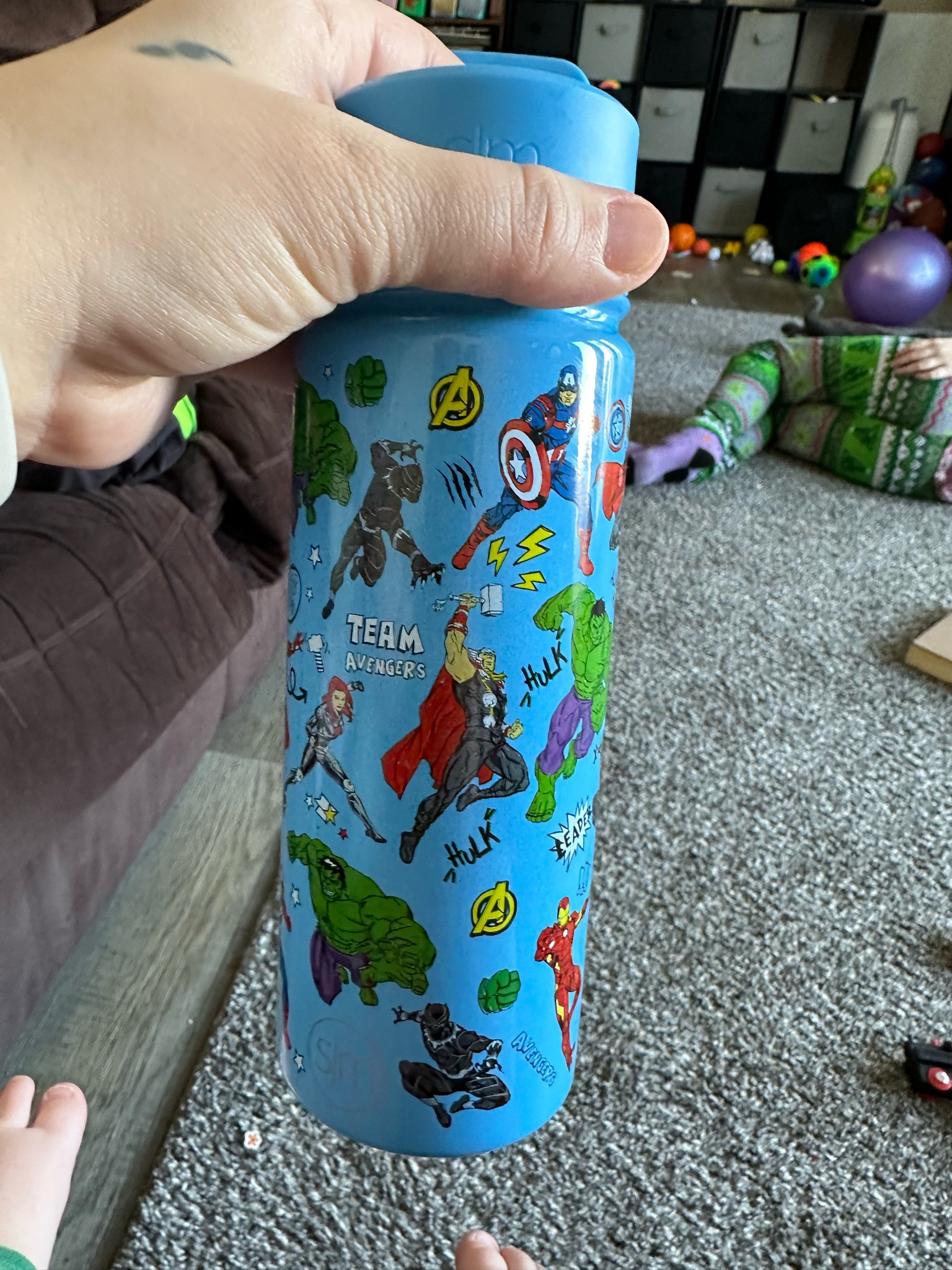 Everyone had their very own cups they could drink out of that kept their drinks cold except the youngest 2! I hadn’t ordered personalized cups in years since the big kids had one and my husband and I had one so we decided to grab the youngest two their own cups from a local store! This one is Ethan’s! E love superheroes can you tell?!? 

#LTKkids #LTKfamily #LTKbaby