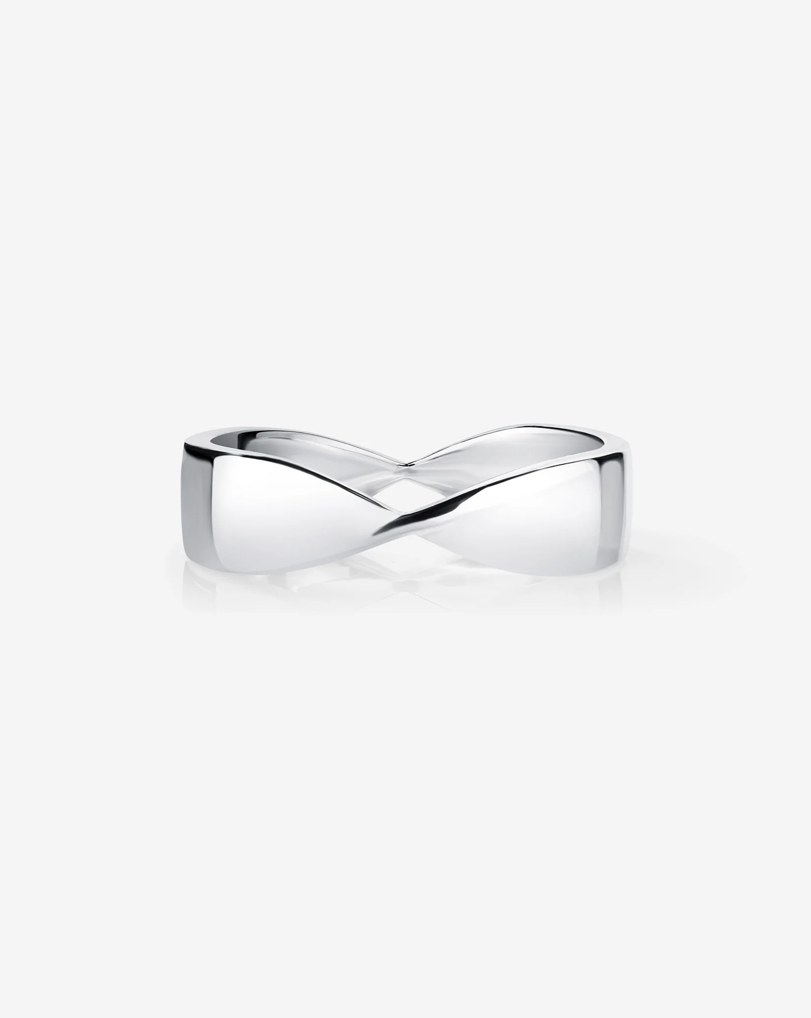 Silver Twist Ring - Sterling Silver / 8.5 | Ring Concierge