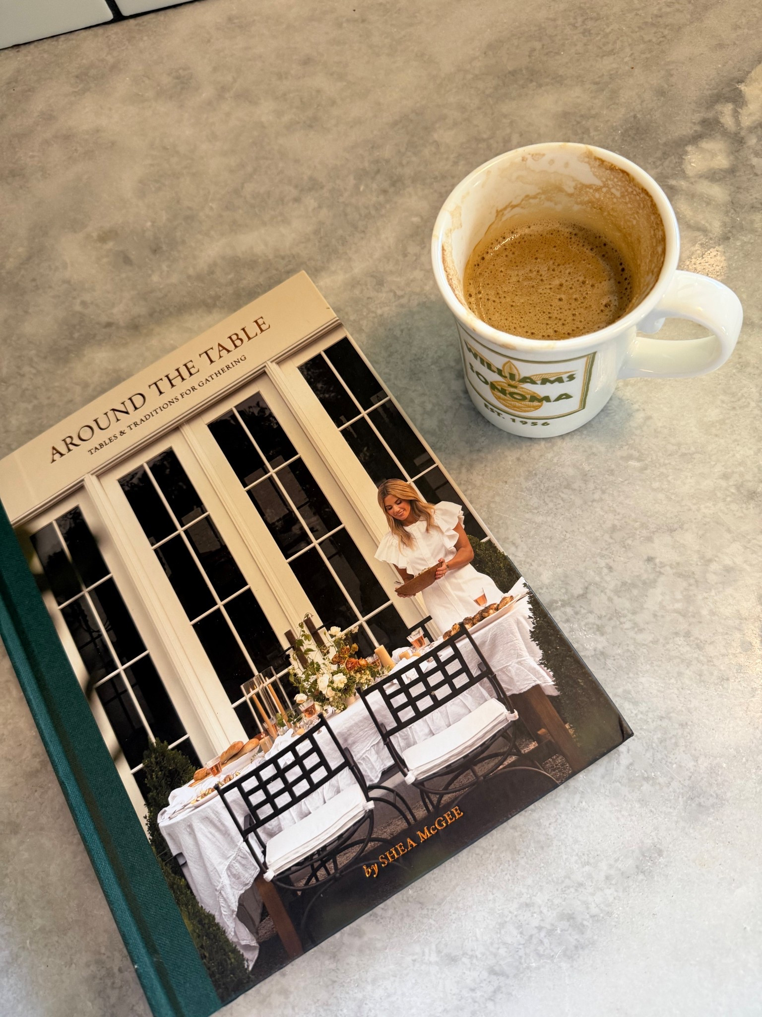 So excited and happy for @shea_mcgee and her beautiful new book launch! She inspires in home, fashion, and now the table 🤍