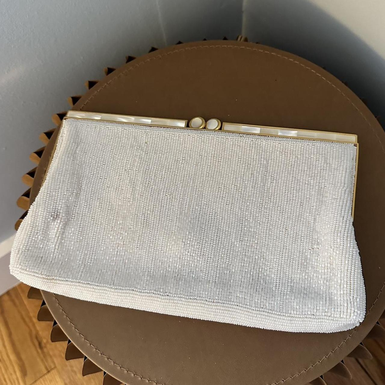 American Vintage Women's Clutch bags - White/Cream | Depop US