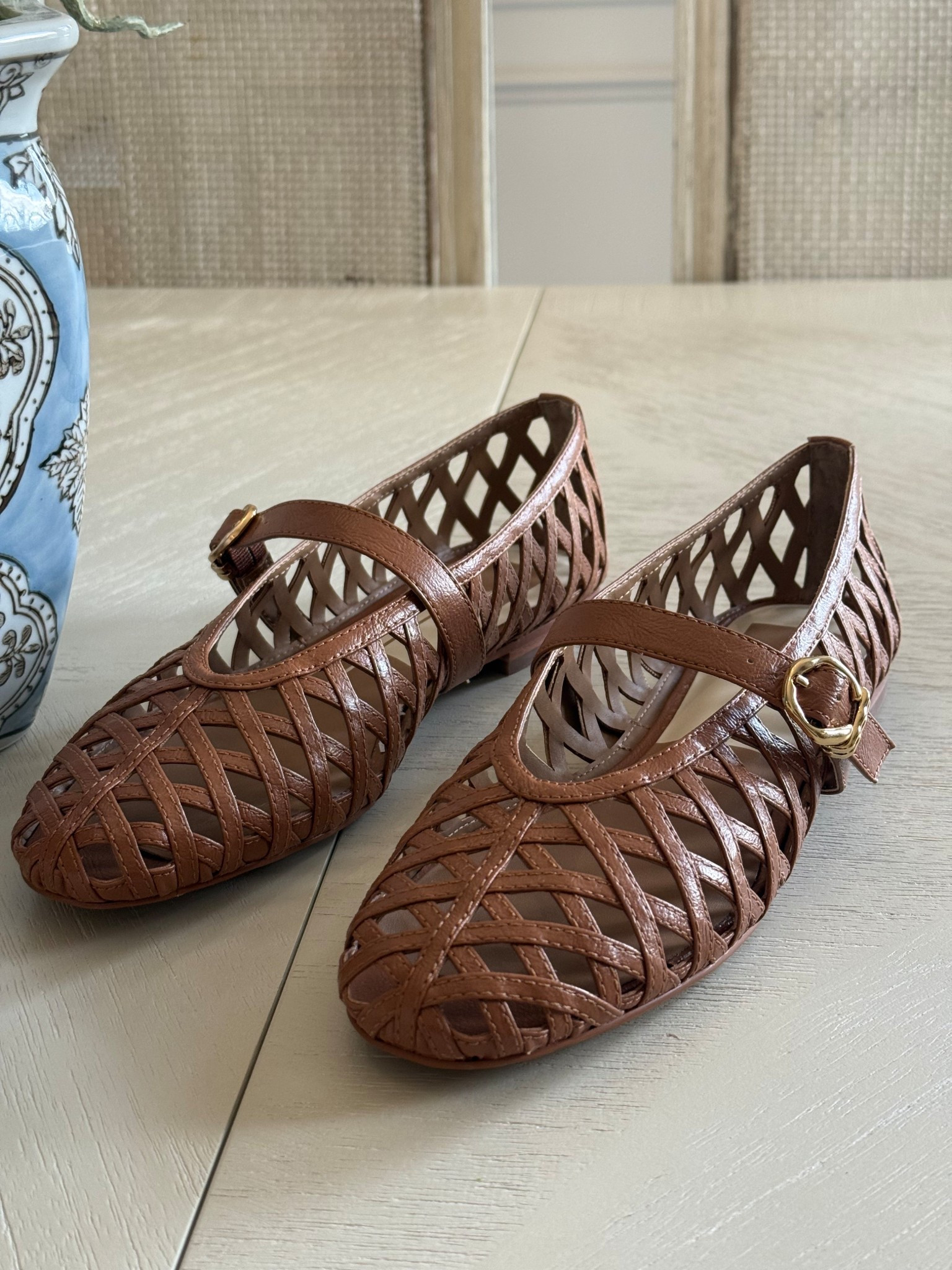 Also very cute, but not the most comfortable for me. They run tight in the toe, so I would size up at least half a size.

#LTKOver40