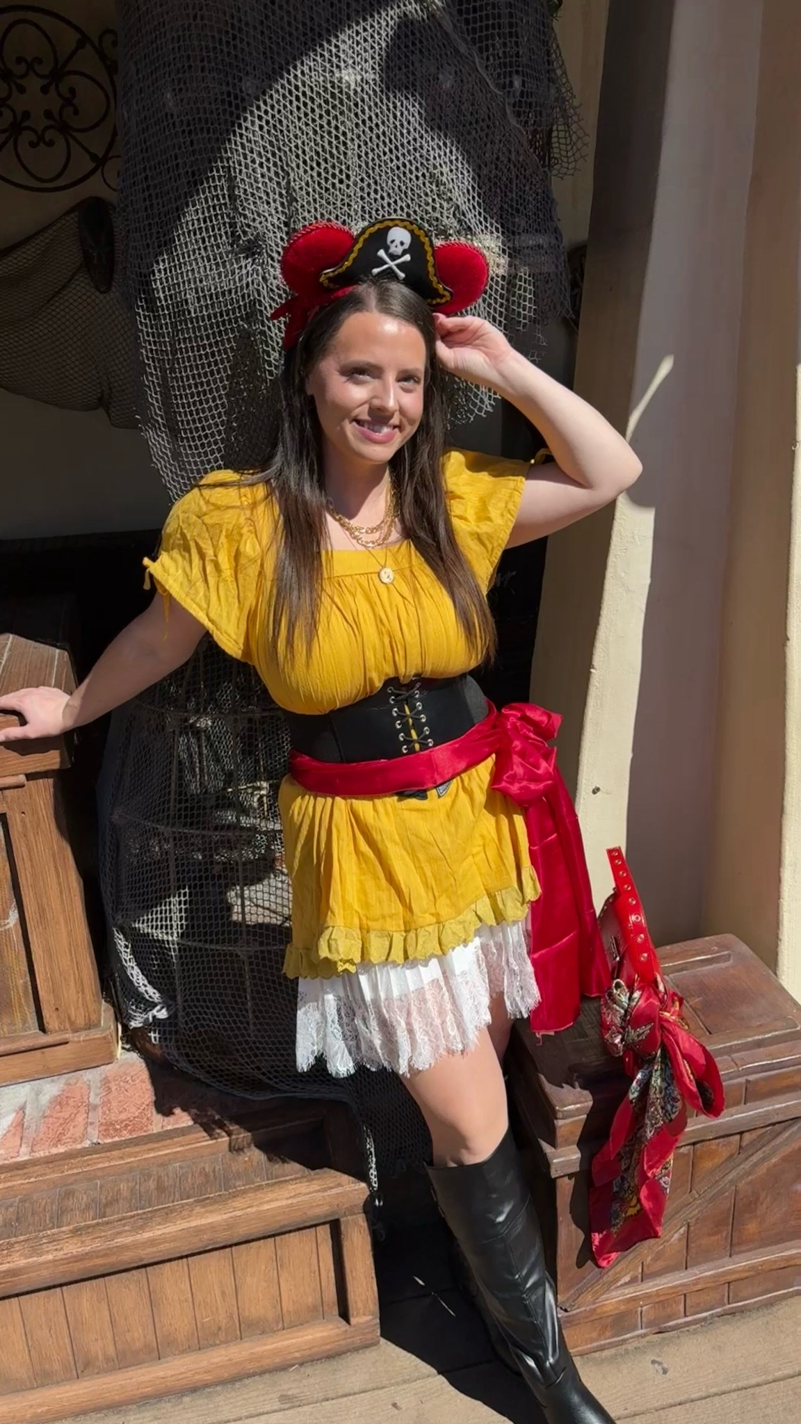 Pirates of the Caribbean, pirate outfit, pirate skirt outfit, pirate skirt, Disney pirate outfit, Disney bound, pirate Disney bound, Disney costume, pirate costume, pirate Halloween costume, Halloween pirate outfit, piratecore, pirate aesthetic, Captain Jack Sparrow inspired, pirate girl outfit, Caribbean pirate style, Disney parks outfit, Magic Kingdom outfit, Disney outfit idea, pirate themed outfit, pirate fashion, adventurecore outfit, neutral pirate outfit, pirate day at Disney, Magic Kingdom pirates outfit, pirate influencer outfit, Disney content creator outfit, pirate themed Disney day, Caribbean adventure outfit, Beak and Barrel outfit, Pirates of the Caribbean Disney outfit, Disney pirate look, Halloween costume pirate, Disney Halloween outfit, pirate inspired fashion 🏴‍☠️✨

#LTKTravel