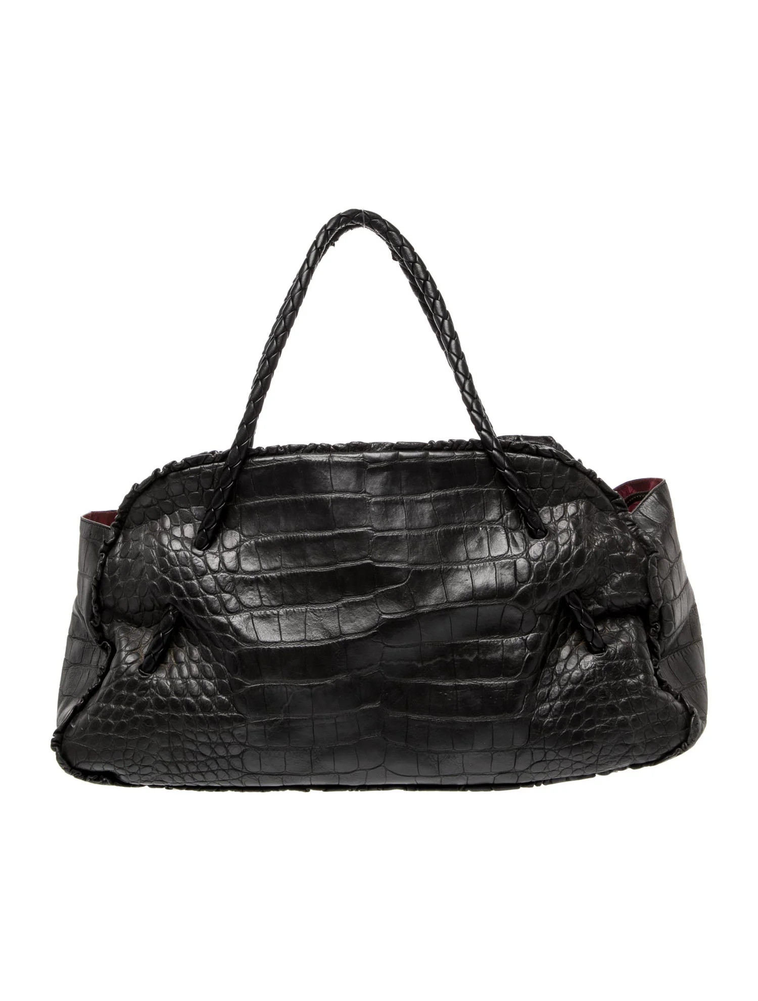 Embossed Leather Shoulder Bag | The RealReal