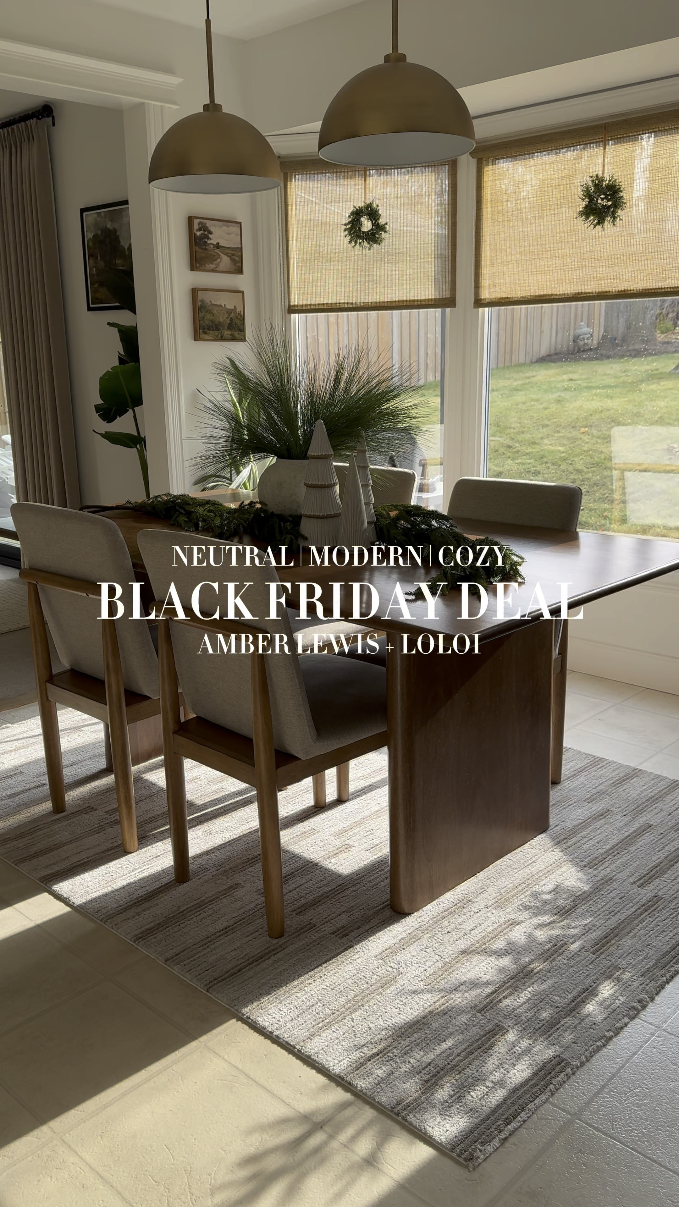 This gorgeous Amber Lewis x Loloi Cali Ivory/Tabacco neutral and cozy area rug is on sale! It has the prettiest modern geometric pattern with fringe detail. It is easy to clean and doesn’t shed. It is perfect for a high traffic area like a dining space. 

#arearug #onsale #blackfriday #rug #cozyhome #neutralhome #diningroom 

#LTKHome #LTKSaleAlert #LTKCyberWeek