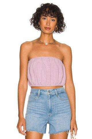 Show Me Your Mumu X REVOLVE Teeny Tube Top in Lilac Linen from Revolve.com | Revolve Clothing (Global)