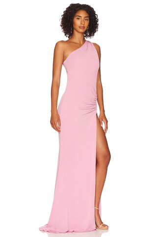 Katie May Raising the Bar Gown in Pinky Mauve from Revolve.com | Revolve Clothing (Global)