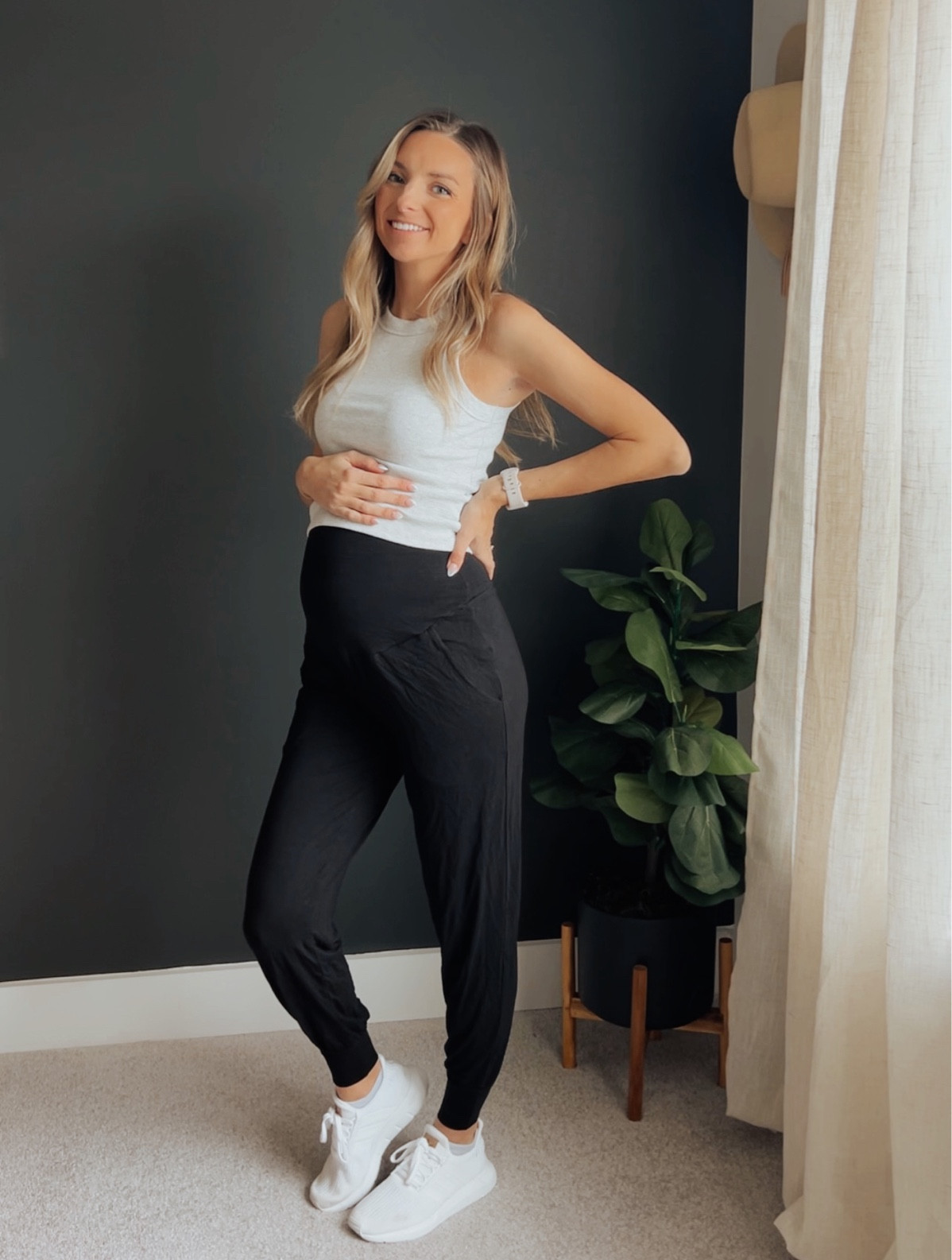 I have been living in these maternity joggers! Also these tanks from #oldnavy are the perfect basic, they come in so many colors and they’re on sale for $6!! 

#LTKstyletip #LTKfindsunder50 #LTKCyberWeek