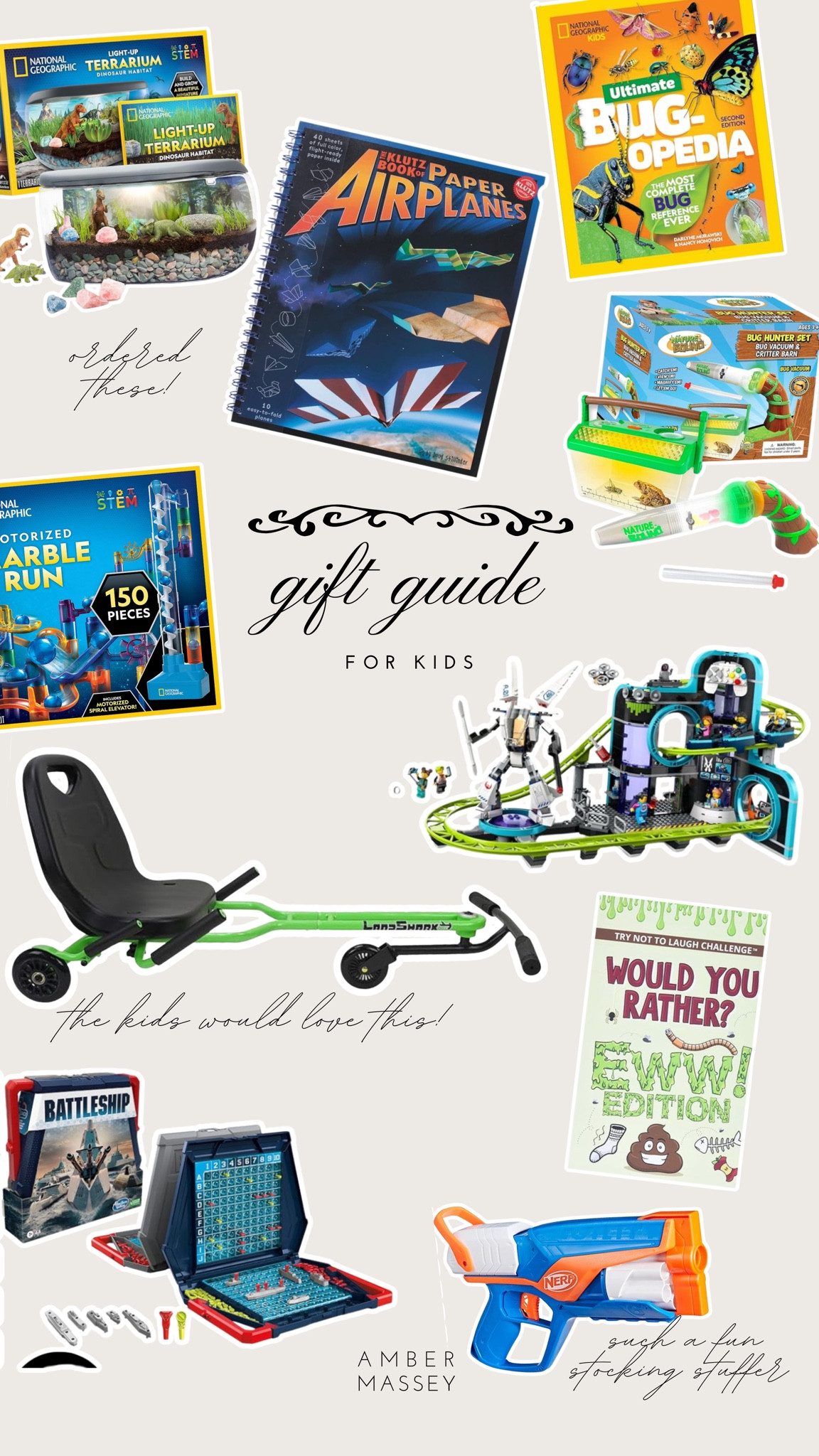 Started ordering gifts for the kids for Christmas and found so many good gift ideas!

Gift guide for kids, gifts for kids, older kid gift ideas 

#LTKKids #LTKGiftGuide #LTKCyberWeek