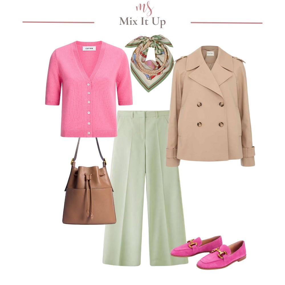 Spring colour mix outfit idea

#LTKover50style #LTKstyletip #LTKuk