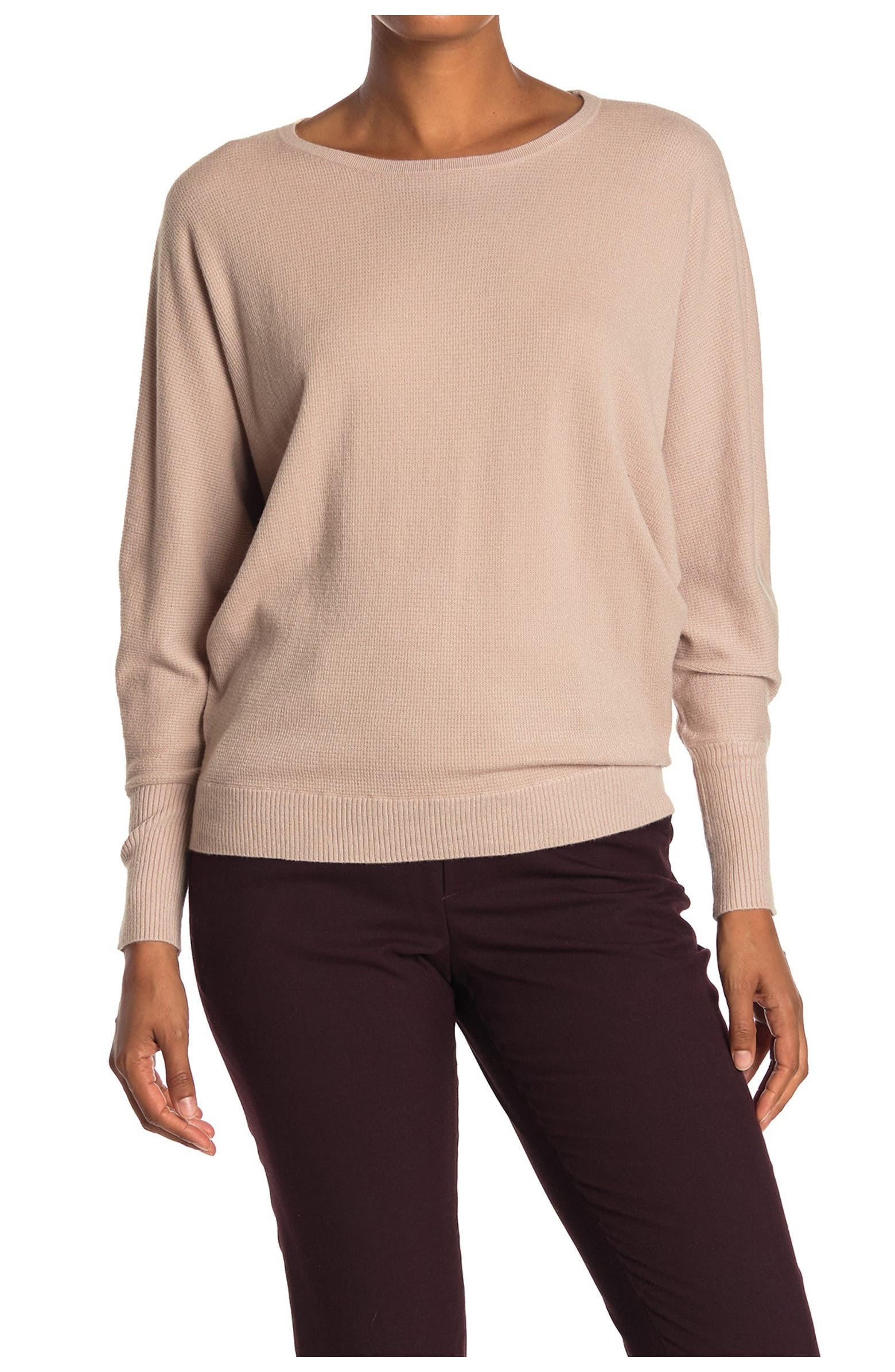 Boatneck Dolman Sleeve Sweater | Nordstrom Rack