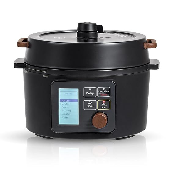 IRIS USA 3 Qt. 8-in-1 Multi-function easy healthy Pressure Cooker with Waterless Cooking Function | Amazon (US)