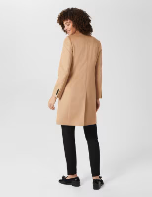 Tilda Pure Wool Coat | HOBBS | M&S | Marks & Spencer (UK)