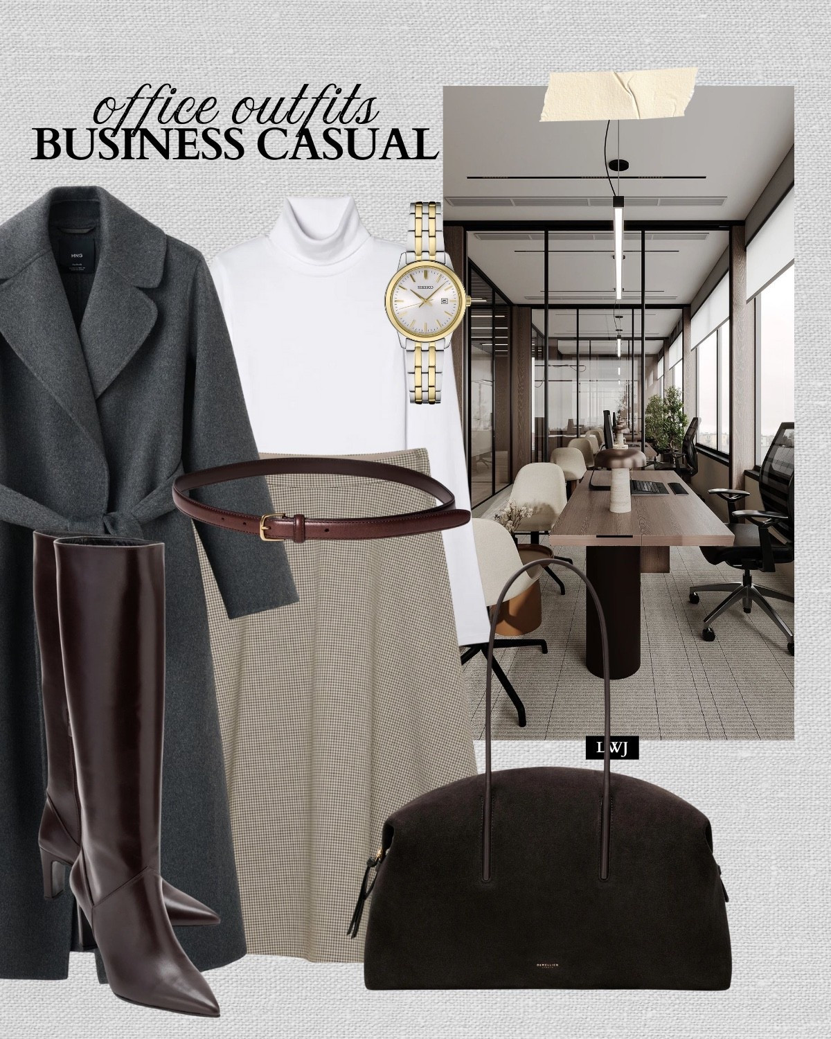 What to wear to the office 

workwear / office outfits / business casual / winter style / early spring style / boots / trench coat / oversized coat / effortless pants  

 

#LTKWorkwear