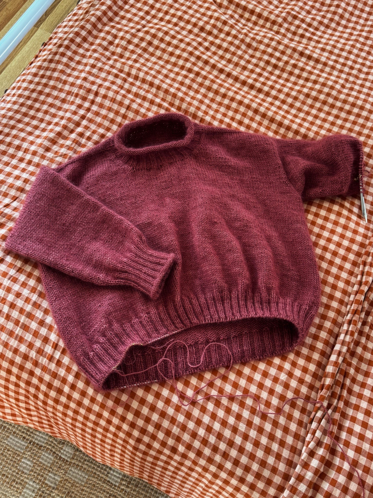 The most gorgeous yarn I’ve everrrr worked with 