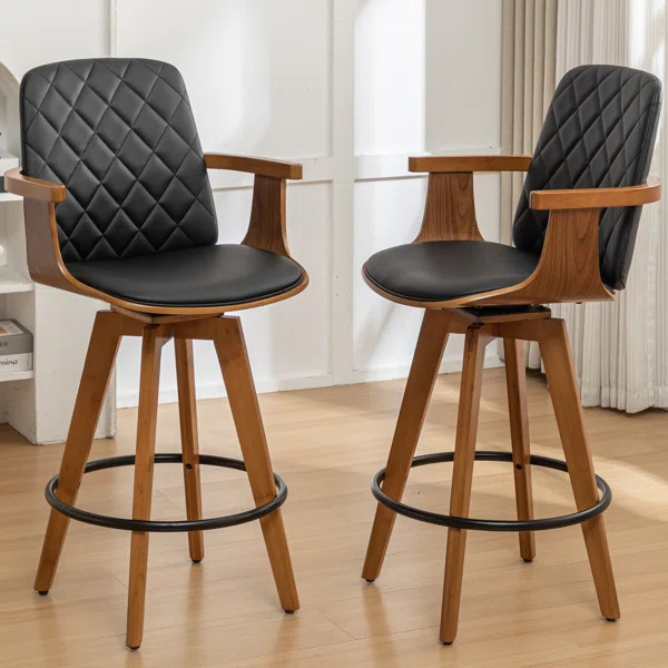 Sitaram Swivel Bar Stools | Wayfair North America
