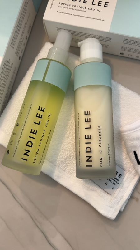 The NEW @indielee CoQ-10 Cleanser is 20% off right now @bluemercury They launched this to go along with their best selling toner, which is a staple fave of mine! 

#LTKsalealert #LTKover40 #LTKbeauty