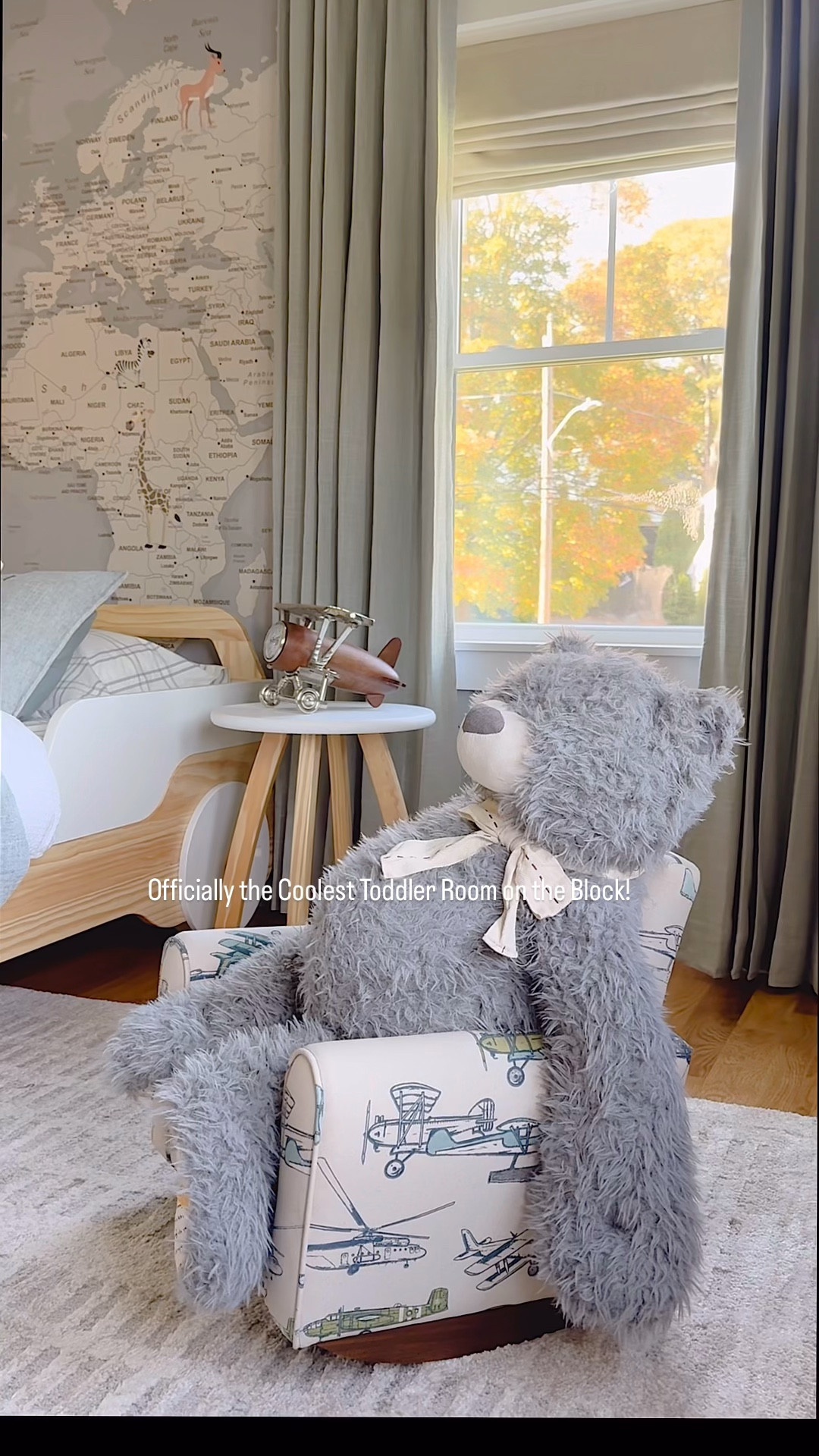 Wayfair’s Black Friday event is officially LIVE — up to 80% off plus free shipping! ✨
The timing couldn’t be better, because this toddler room makeover came together beautifully with the Wayfair rug + rocker.
Adventure-ready design, soft textures, and a space he’ll love exploring. 🌍

@wayfair, #WayfairPartner, #Wayfair #ad

#LTKHome #LTKCyberWeek #LTKSaleAlert