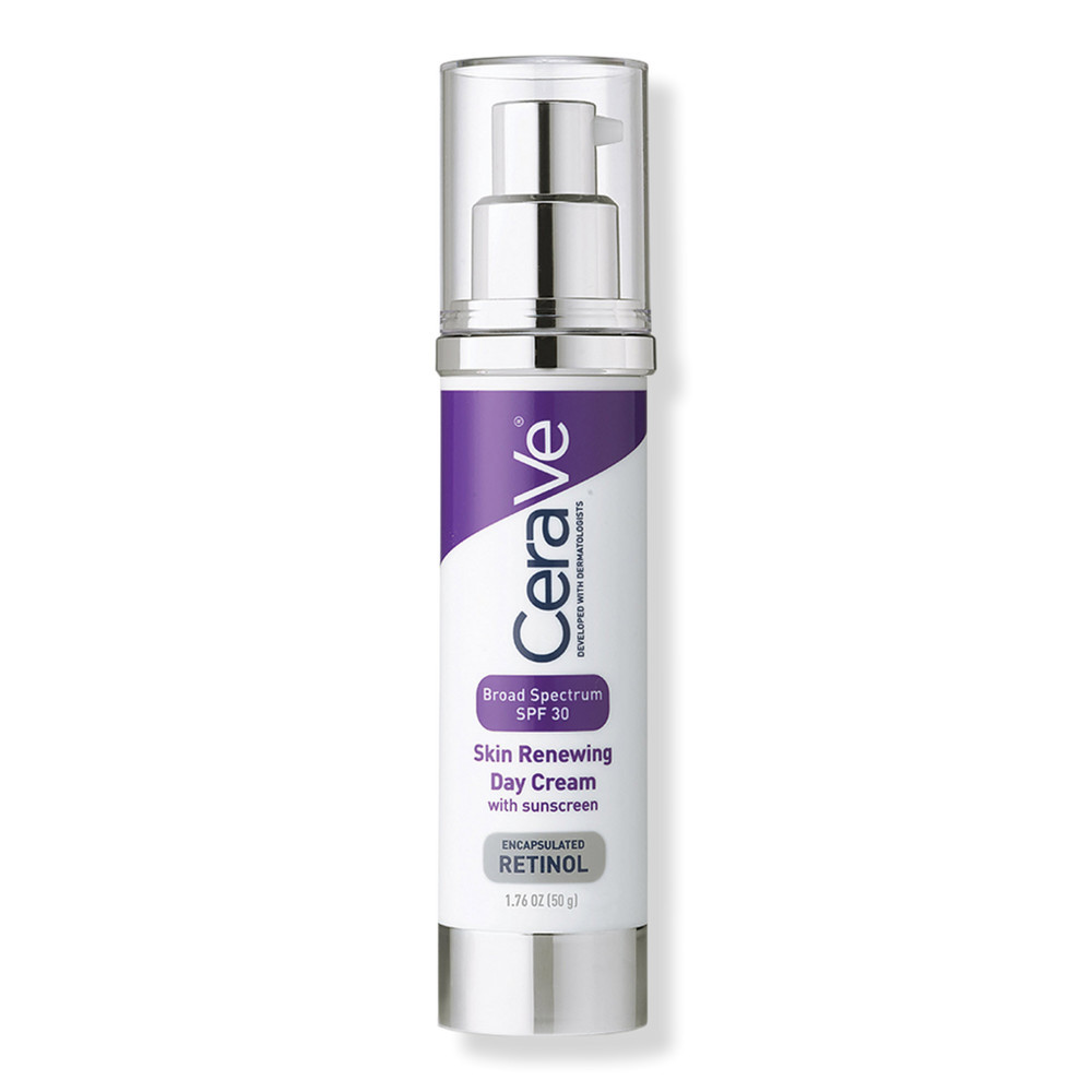 CeraVe Skin Renewing Day Cream, Face Moisturizer with SPF 30 & Retinol | Ulta