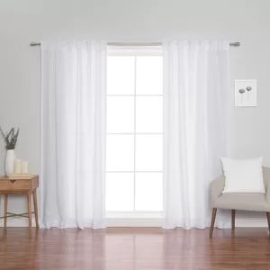 McManus French Back Tab Linen Single Curtain Panel | Wayfair North America