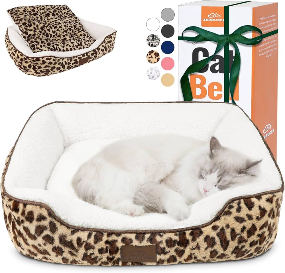 Rectangle Cat Dog Bed for Large Medium Small Pets Indoor Outdoor Machine Washable Sleeping Sofa N... | Amazon (US)