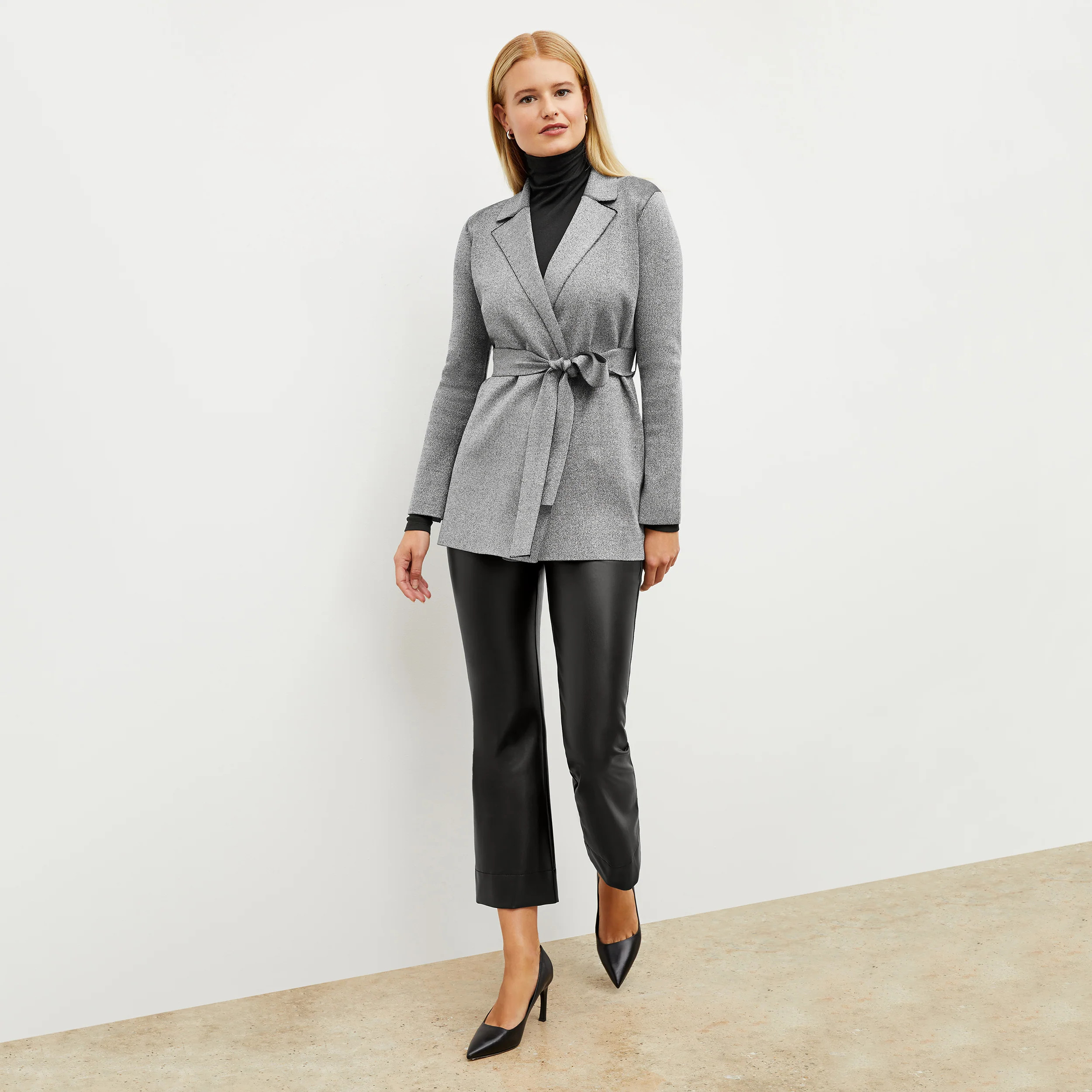 The Merritt Jardigan - Metallic Jardigan Knit | MM LaFleur