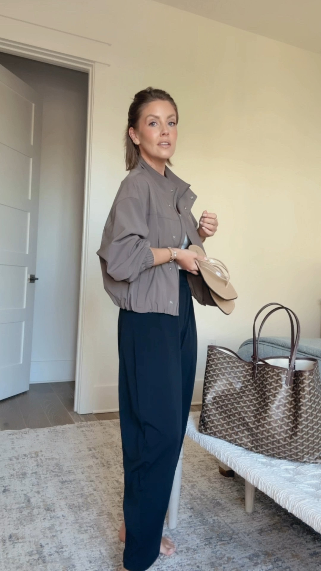 XS jacket / XS bra free tank / XS Amazon pants / sandals run true to size 

#LTKPetite #LTKSaleAlert #LTKTravel