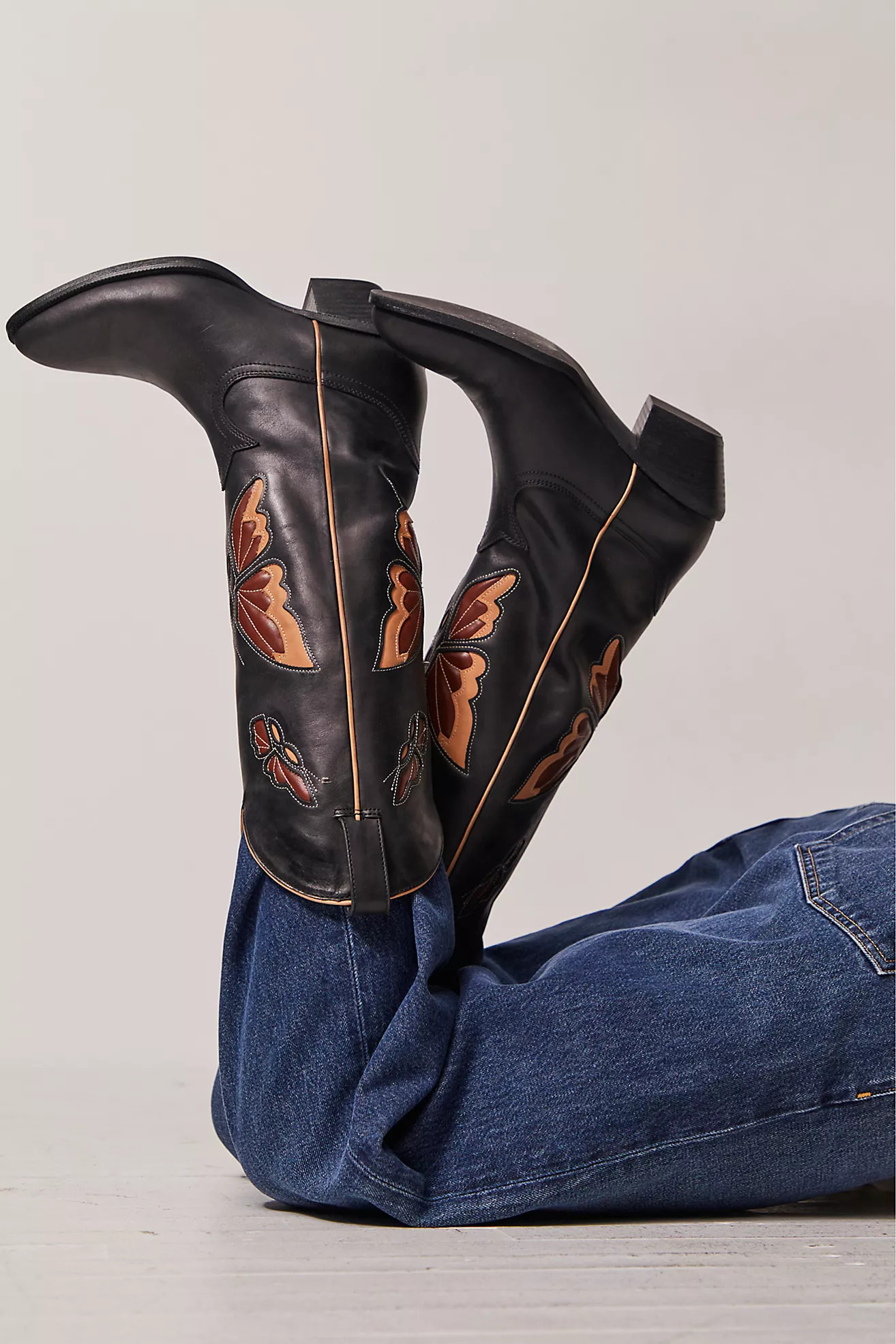 Mariposa Tall Western Boots | Free People (Global - UK&FR Excluded)