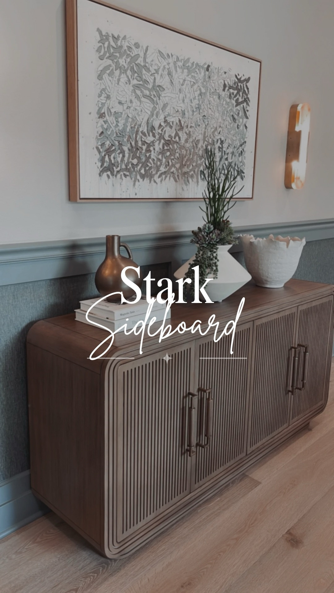 The Stark Sideboard is so pretty! Use code: MENDEZMANOR15 for 15% off! 

Perfect for an entryway, dining room or living room. You could also mount a tv above and turn it into a media cabinet. 👍🏻

#LTKdayinmylife #LTKHome