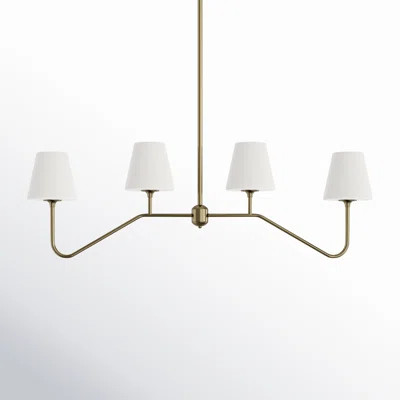 Lane 4 - Light Shaded Geometric Chandelier | Wayfair North America