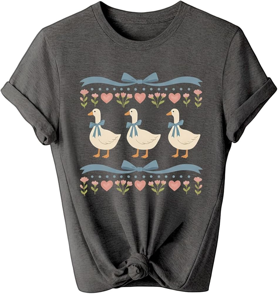 SOLY HUX Women's Plus Size Graphic Tees Short Sleeve Crew Neck Vintage T Shirt Aesthetic Cute Sum... | Amazon (US)