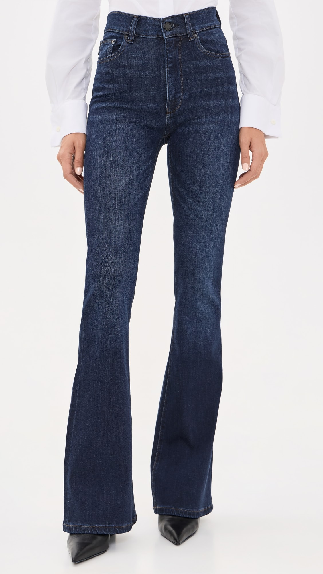 DL1961 Bridget Bootcut High Rise Instasculpt Jeans 33" | Shopbop | Shopbop