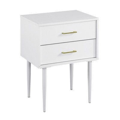 20" Olivia Two-Drawer Side Table - Saracina Home | Target