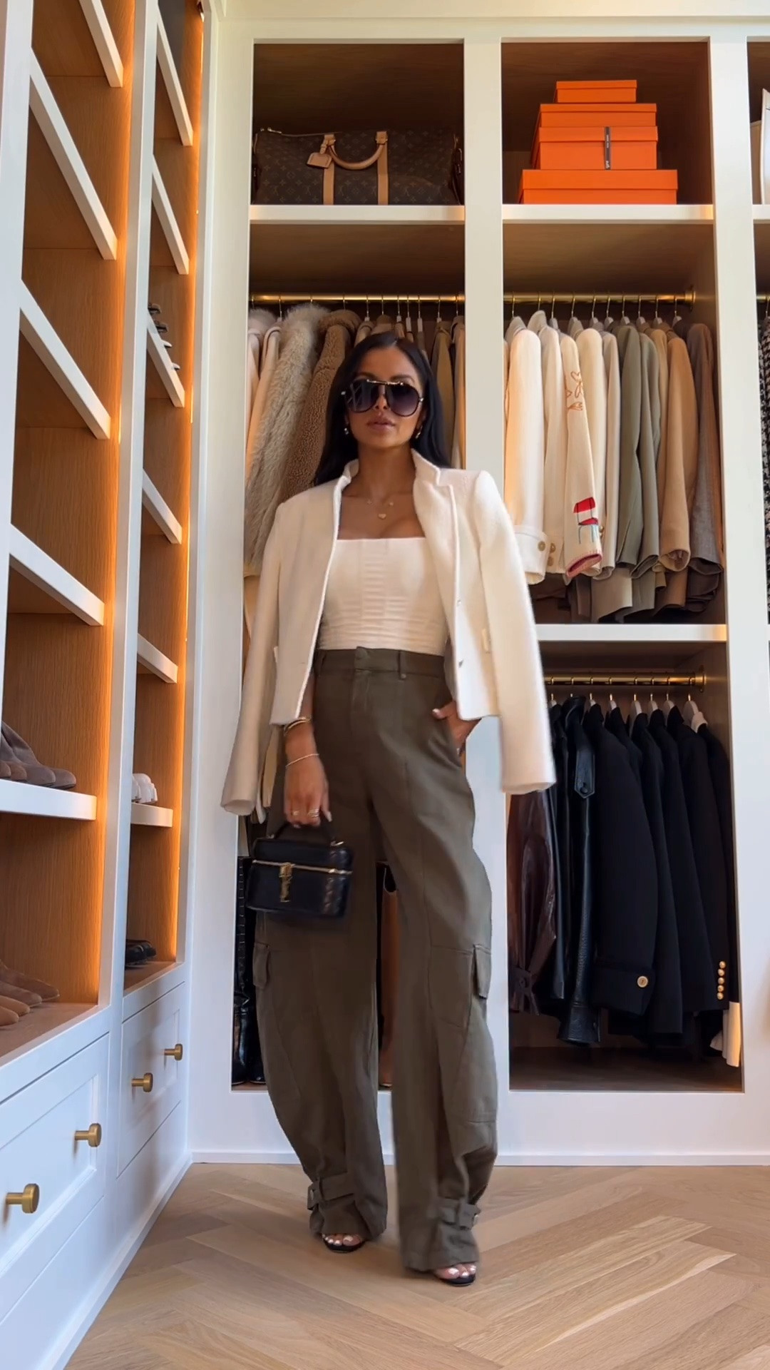 Zara fall outfit
Zara white blazer 
Zara green pants 
Fall date night

#LTKSeasonal #LTKOver40 #LTKootd