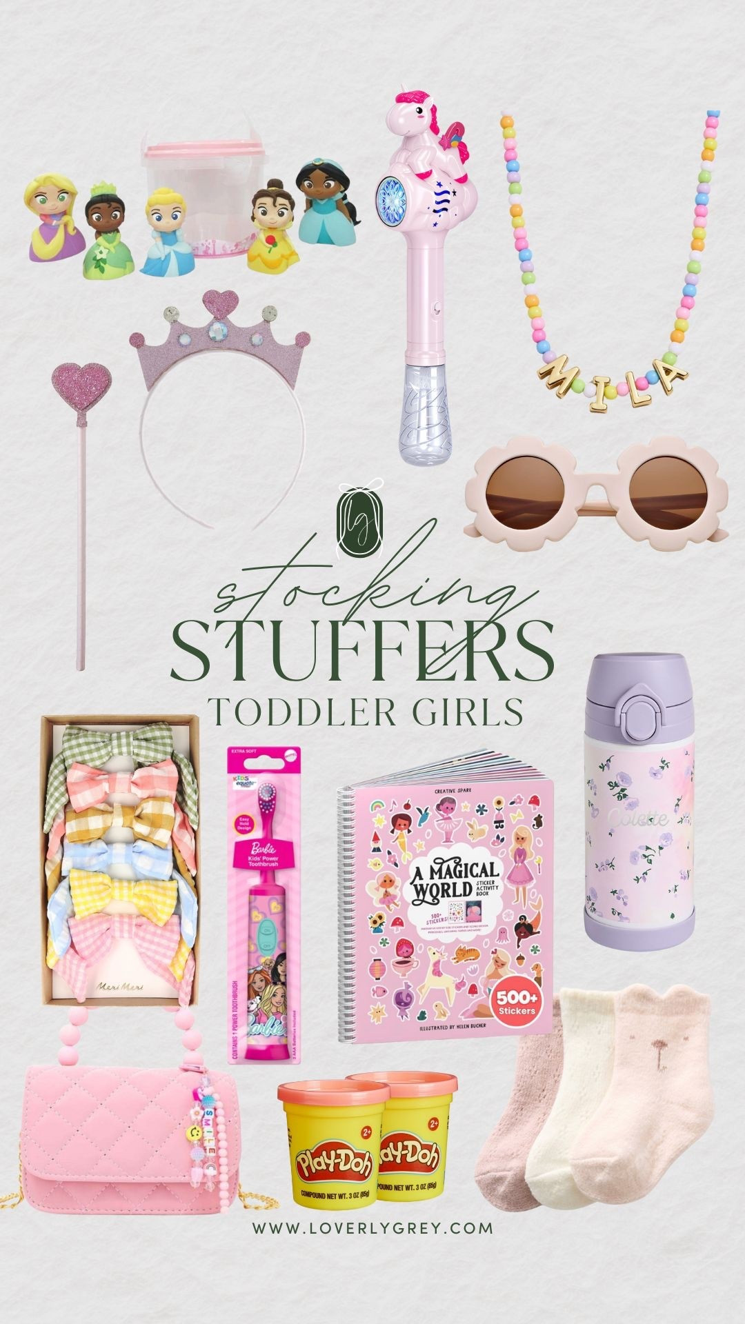 Sweet, playful, and oh-so-fun — my Stocking Stuffers for Toddler Girls guide is filled with adorable, affordable finds she’ll love! From cozy accessories to fun toys and creative little surprises, these gifts are perfect for making her Christmas morning extra magical. 💕✨

#Loverly Grey #StockingStuffers #GiftsForToddlerGirls #HolidayGiftGuide #ToddlerGifts #ChristmasGifts #HolidayShopping #AffordableGifts #StockingStufferIdeas #GirlMom #KidsGiftGuide #GiftGuide2025



#LTKGiftGuide #LTKKids #LTKHoliday