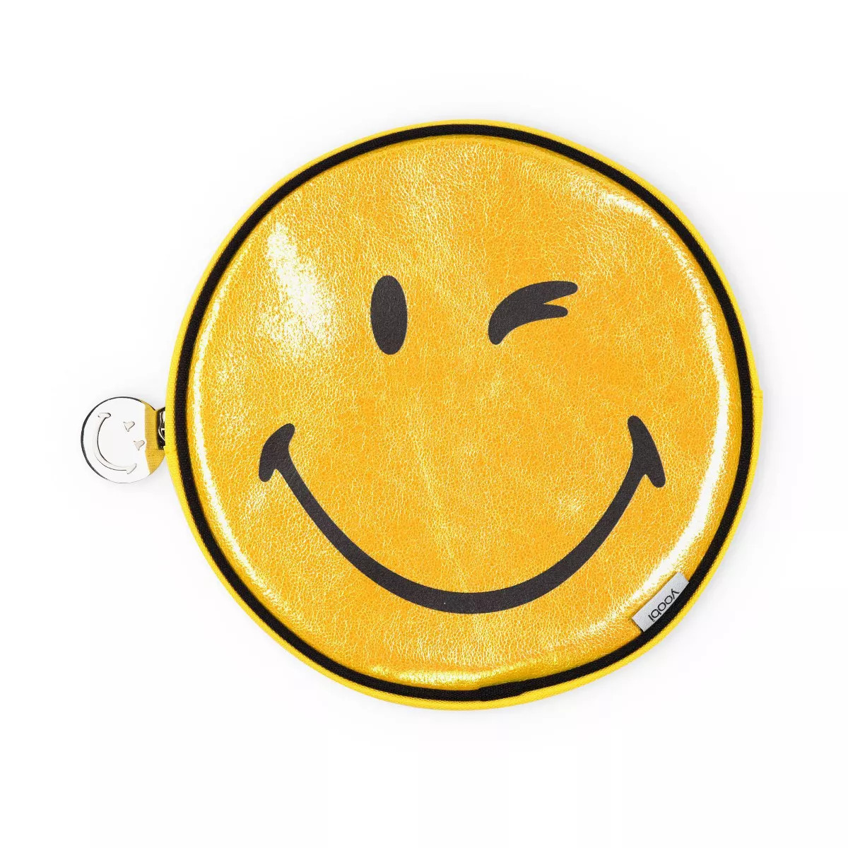 Yoobi SmileyWorld Pencil Pouch Round Yellow Smiley | Target