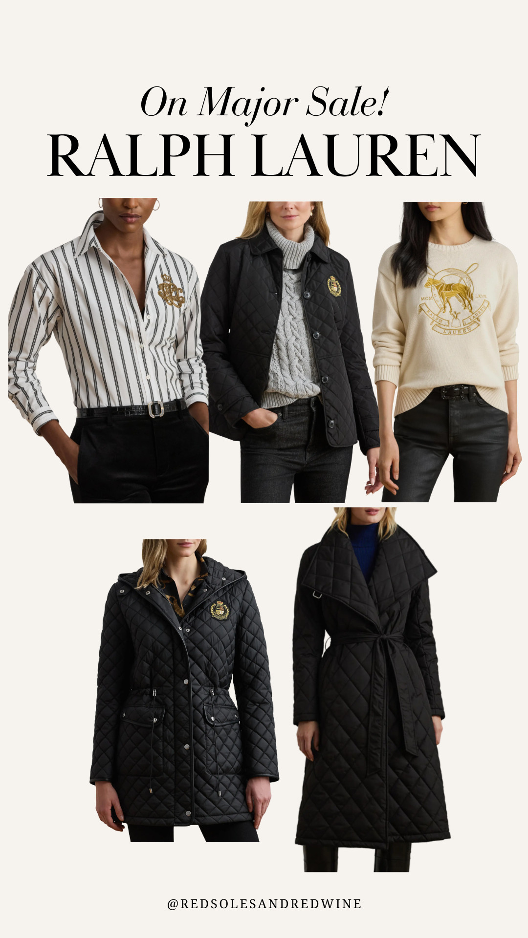 Ralph Lauren on major sale!! 

 

#LTKGiftGuide #LTKSaleAlert