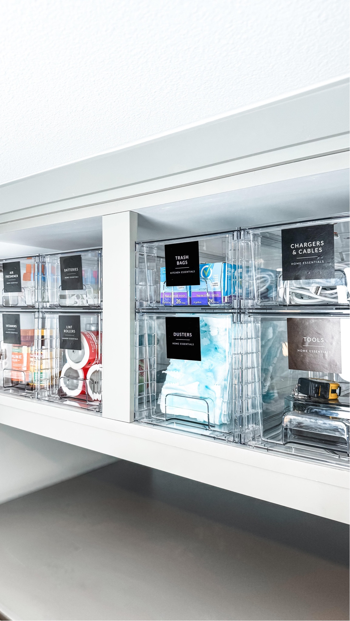 We LOVE organizing with drawers! Especially when they can stack for the perfect custom solution! These drawers are the best we have found on Amazon. They are actually deep so they don’t waste space in the back. They also have an option for 2 different sizes. The shorter one has a removable divider inside too to store 2 different things! They are also SO sturdy! Just perfection! You’ll love them!

We created this kitchen solution for the cupboards over our fridge that were just pretty much unused. Now we have a system for all of the odds & ends in our home and refills!

#neatlyembellished #professionalorganizer #homeorganizer #homeorganizing #organization #organizingideas #organizingtips #organizinghacks #organizedhome #organizedmom #organizedlife #amazon #amazonmusthaves #amazonfavorites #amazonfinds #amazonfaves #amazoninfluencer #amazoninfluencerprogram #amazonhome #kitchenorganization #homeorganization #homehacks #homeinspiration #organizer #organizing #organizinghacks

#LTKHome