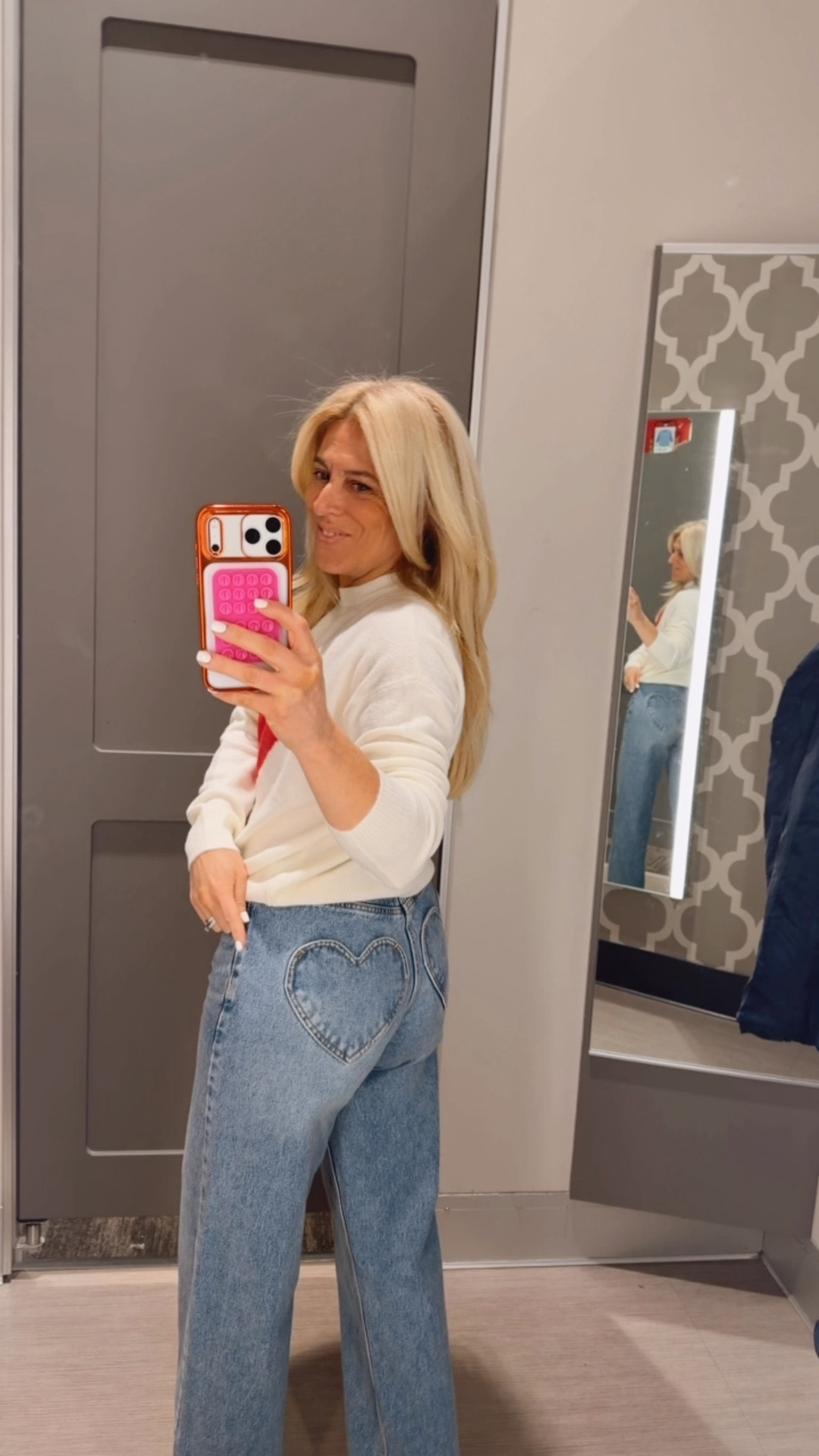 Heart ❤️ pocket jeans for women 

#LTKValentine