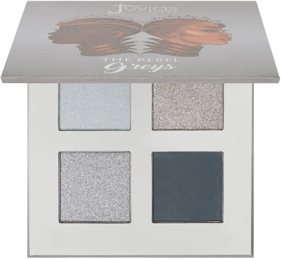 Juvia's Place Rebel Quad Grey Eyeshadow Palette - Professional Eye Makeup, Pigmented Eyeshadow Pa... | Amazon (US)
