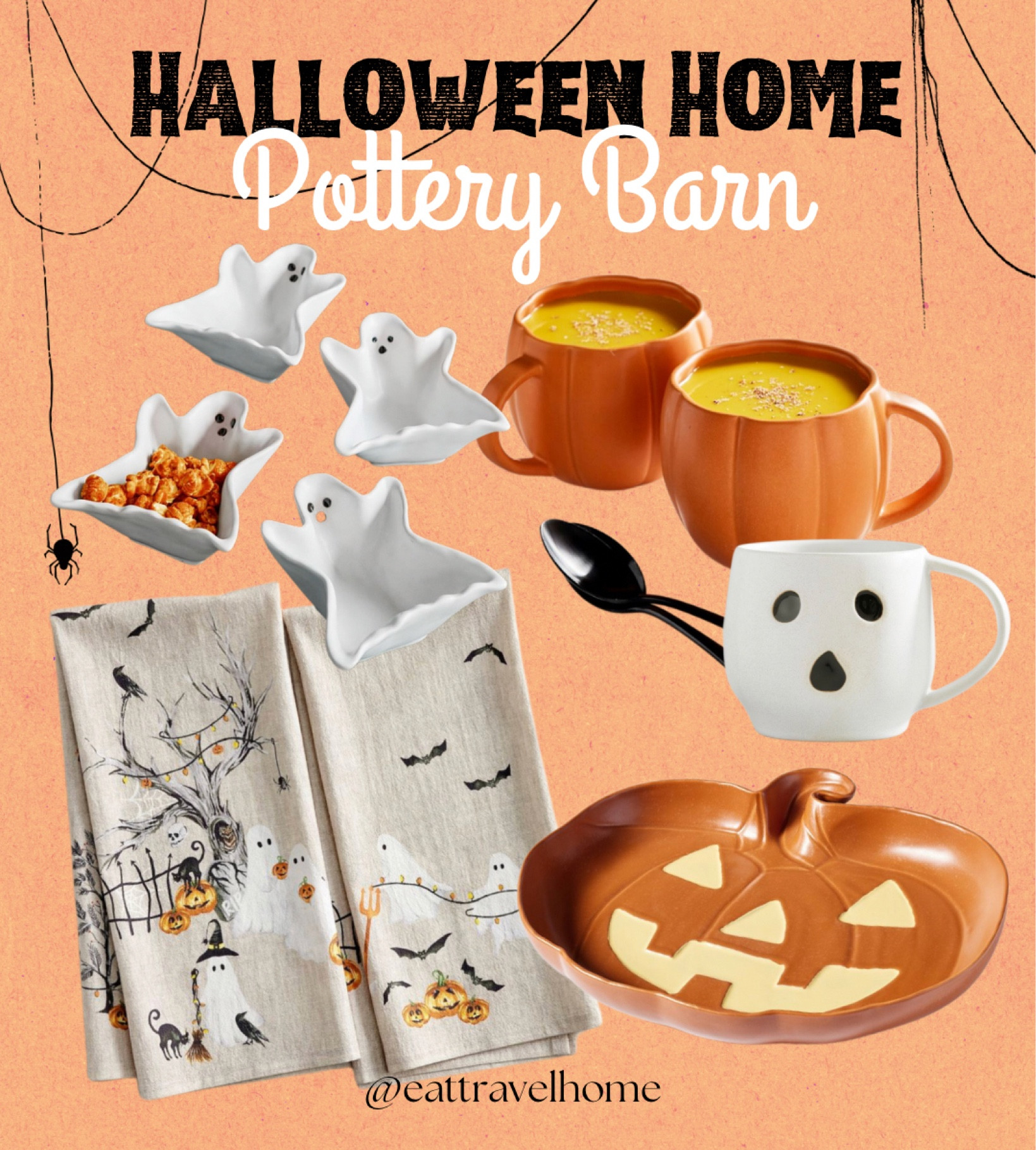 HALLOWEEN HOME DECOR🎃
👻Pottery Barn’s cutest kitchen items for the upcoming holiday season.


KITCHEN
bowls
mugs
fabric napkins
trays
serve wear

#LTKSeasonal #LTKhome #LTKHalloween