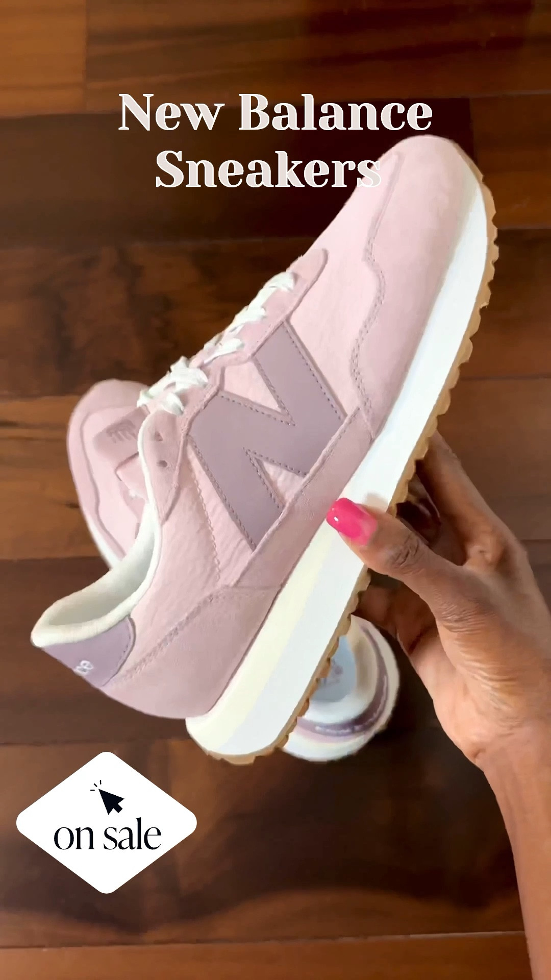 Found these New Balance sneakers in pink and I just had to have them. Super comfortable, available in other colors and is currently on sale. 

Spring Fashion, Watch Now, Spring Outfit, Pink, Sneakers, On Sale, 

#Ootd #LTKSeasonal #LTKSaleAlert 

#LTKShoeCrush #LTKOver40 #LTKWatchNow