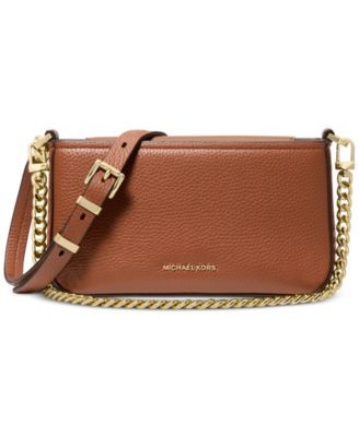 Michael Kors Bryant Small Leather Convertible Crossbody | Macy's