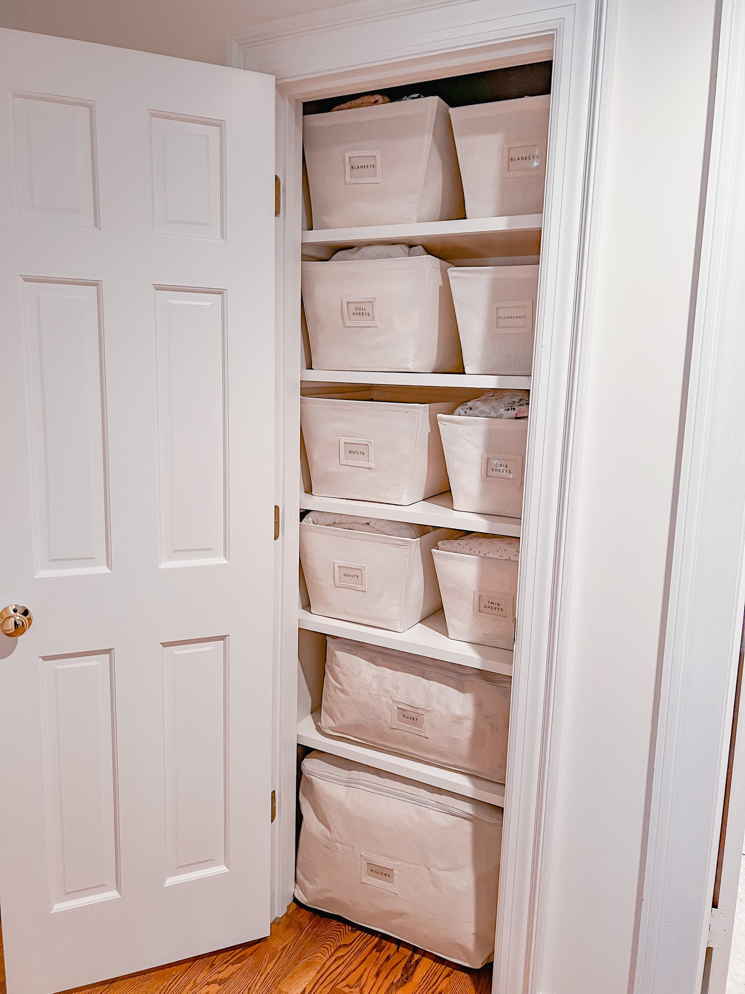 This linen closet is ready for holiday guests.✨

#LTKhome #LTKfamily #LTKFind