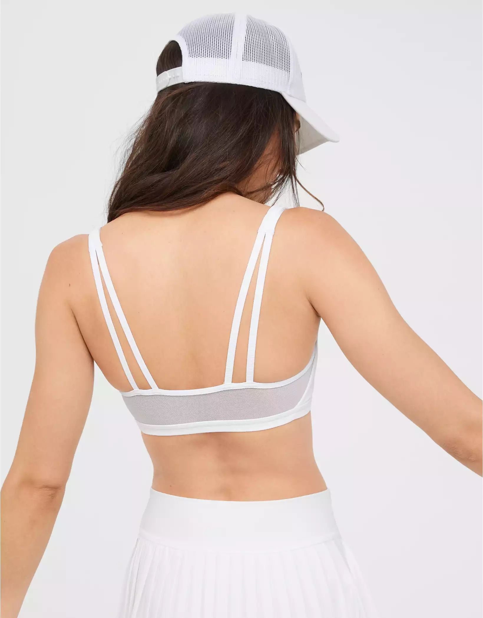 OFFLINE By Aerie Ribbed Plunge Sports Bra | Aerie