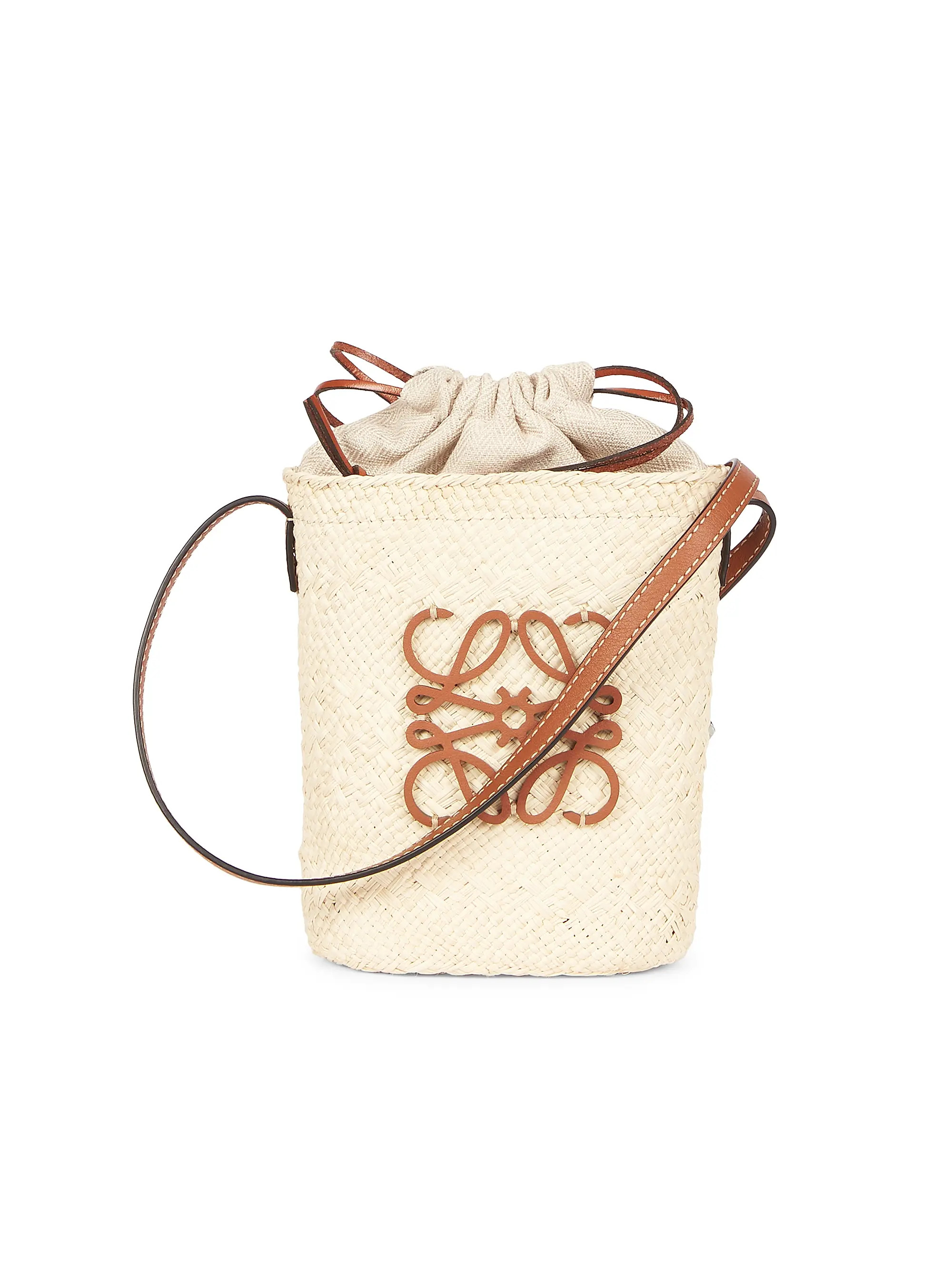 LOEWE x Paula's Ibiza Raffia Shoulder Bag | Saks Fifth Avenue
